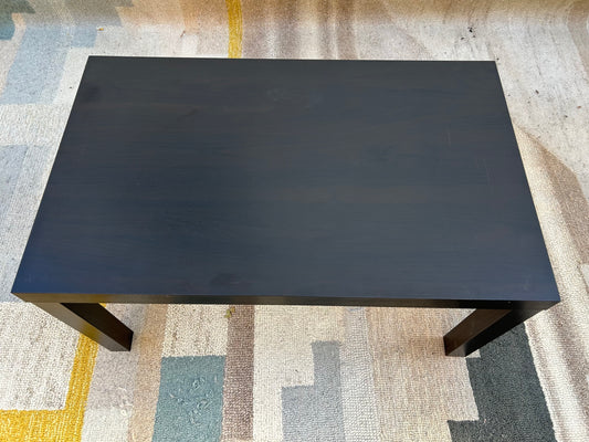 Black simple desk