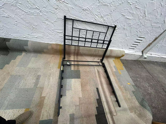 Twin size metal bed frame
